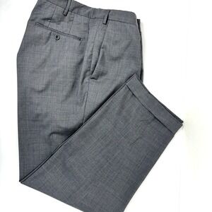 Incotex Size 42 x 28 Technowool Modern Fit Men's Dress‎ Pants Gray Modern Fit M